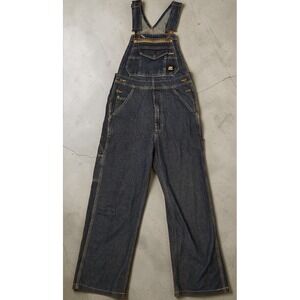 Berne Overalls Dark Blue Denim 32×26